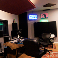 Thumbnail of studio A room with everything added.